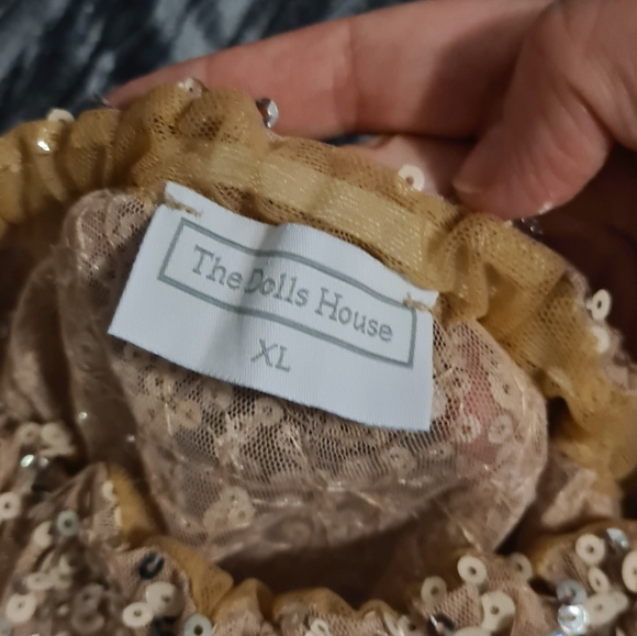 The Dolls House sequin top and flares - Picture 3 of 7